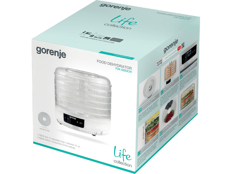 Gorenje FDK500GCW Aszalógép