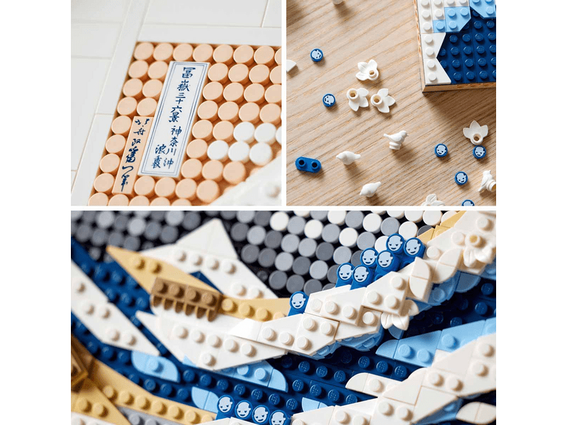 LEGO® ART Hokuszai – A nagy hullám (31208)
