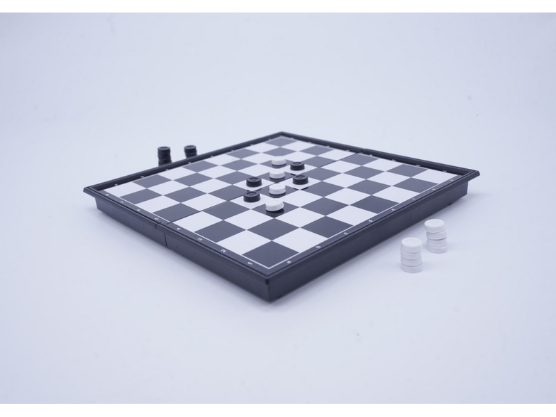 Mágneses 3 az 1-ben sakk, dáma és backgammon szett (312834)