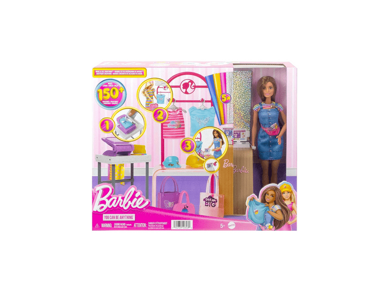 Barbie ruhatervező játékszett (HKT78)