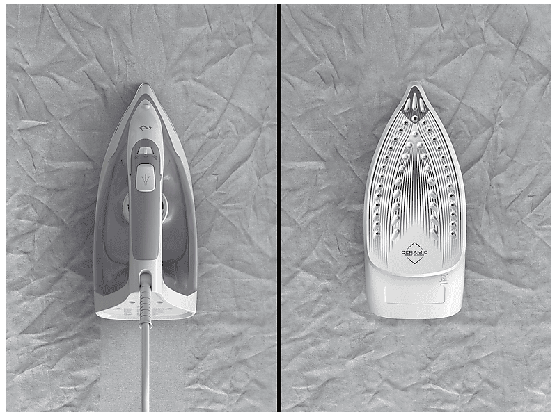 Tefal Virtuo 30 glačalo na paru, sivo (FV2C43)