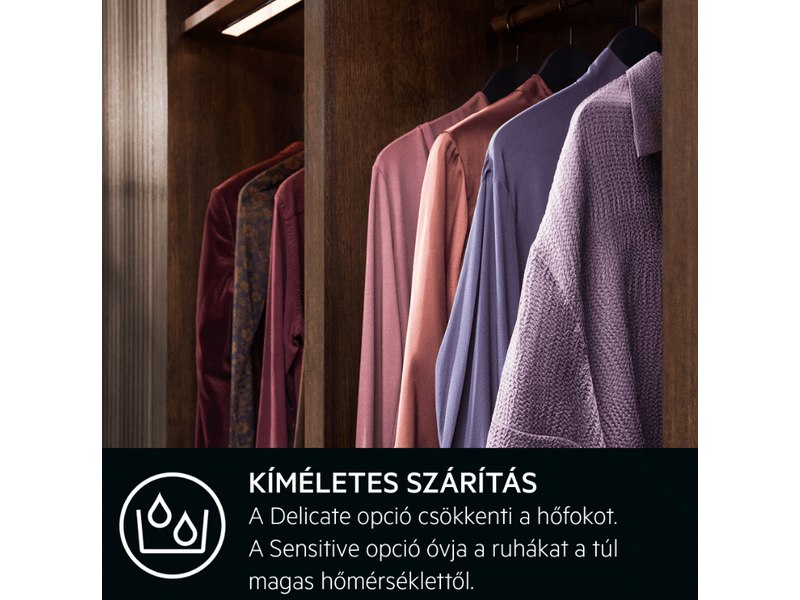 AEG TR7G8BE SensiDry® 7000 Hőszivattyús szárítógép