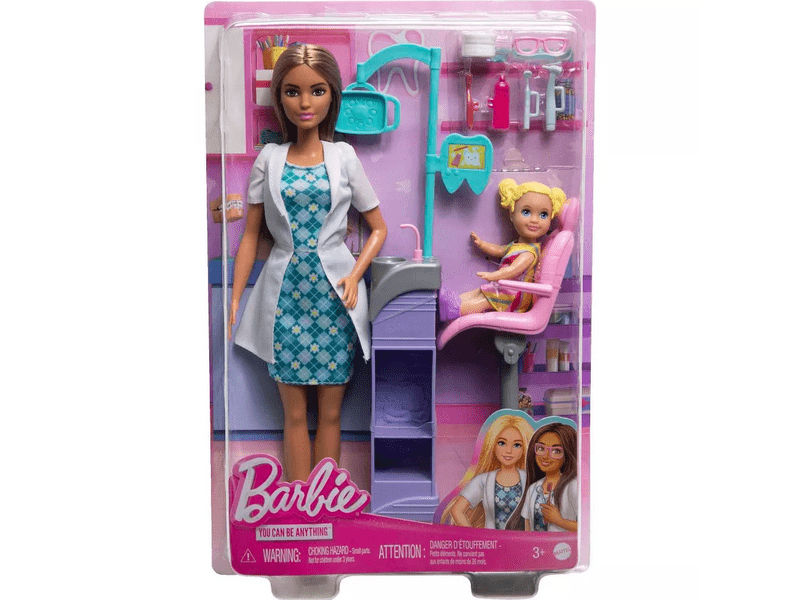 Barbie Fogorvosnő játékszett (HKT70)