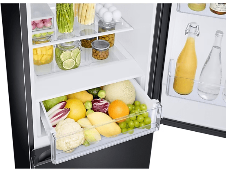 Samsung RB34C672DBN/EF Alulfagyasztós kombinált hűtőszekrény