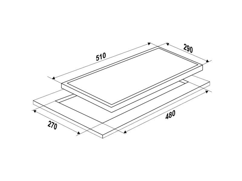 MPM MPM-30-IM-09 Indukciós főzőlap, fekete