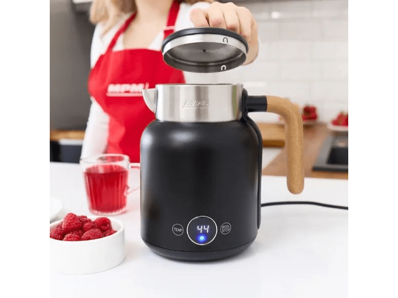 MPM MCZ-128C Vízforraló, duplafalú, 2200W, fekete