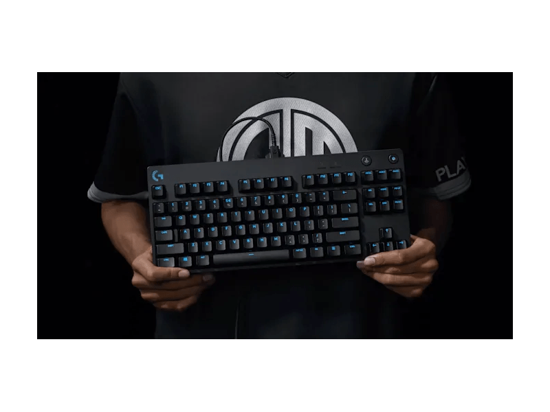 Logitech G Pro TKL Clicky Billentyűzet, fekete (920-009426-HU)