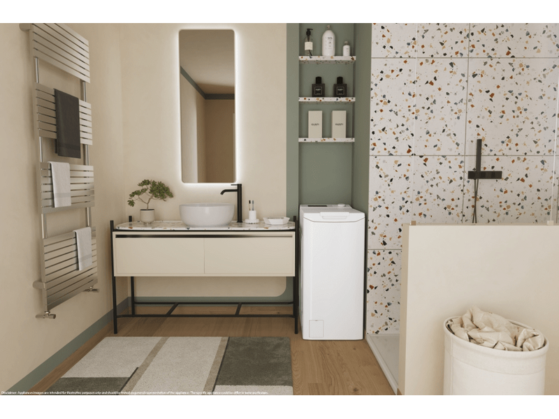 Candy TCAS465D3-S Pro Wash 300 Felültöltős mosógép