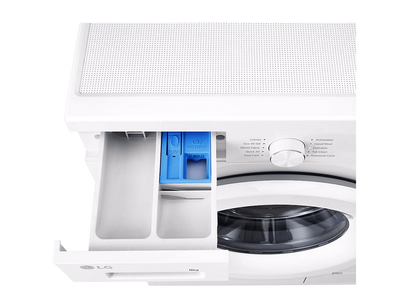 LG F4X1008NWH Elöltöltős mosógép