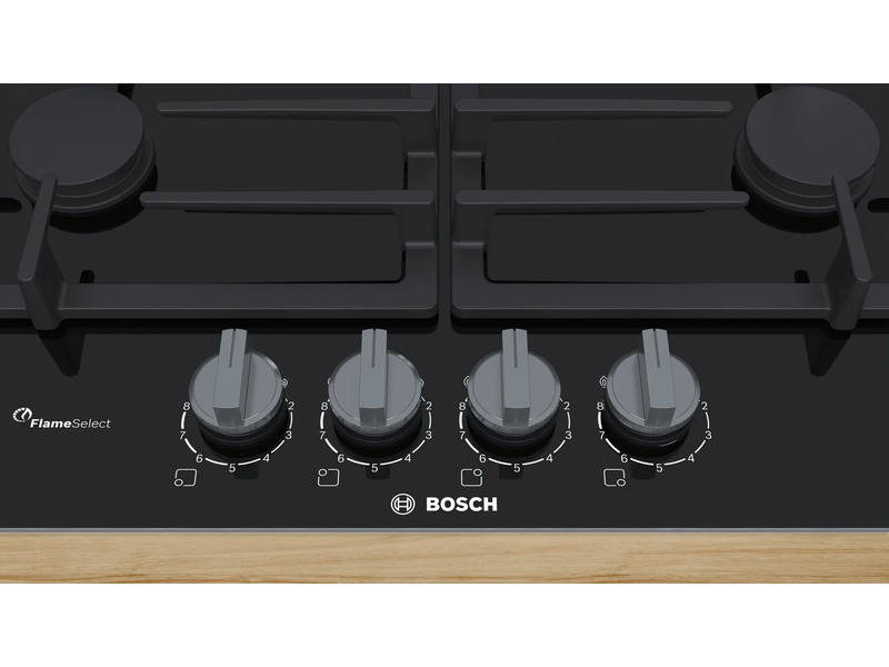 Bosch HSG7364B1 Beépíthető gőzsütő + Bosch PRP6A6B70D Beépíthető gáz főzőlap