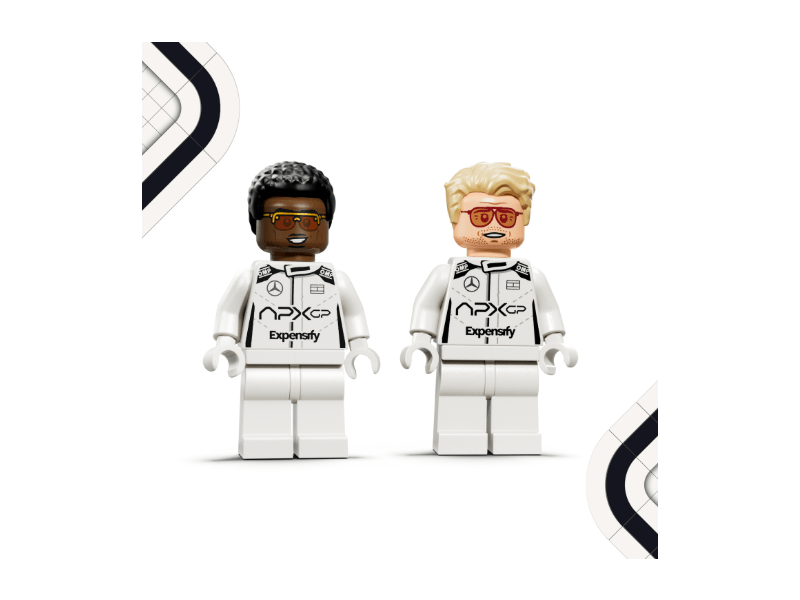 LEGO® Speed Champions F1® The Movie: APXGP Team versenyautó (77252)