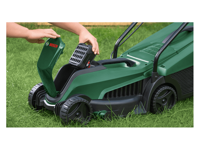 Bosch EasyMower 18V-32-150 Akkus fűnyíró, 3Ah akku + töltő