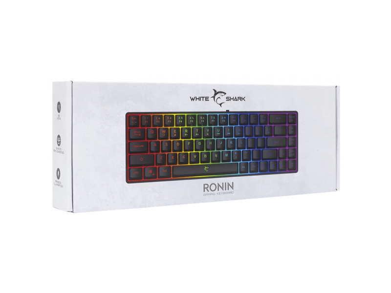 White Shark GK-2201B-HU Ronin Gamer billentyűzet