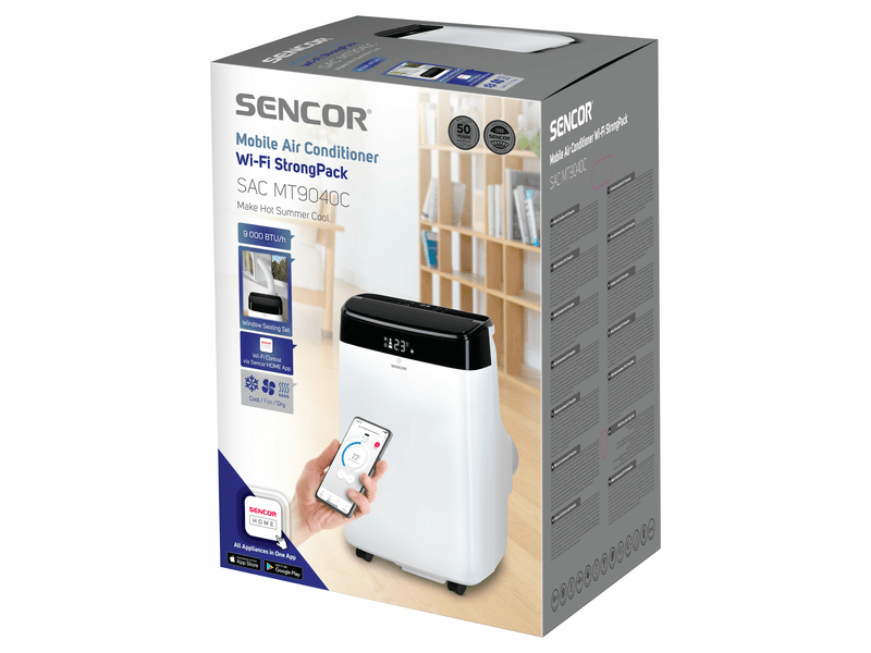 Mobilklíma 9000BTU,strongpack,wif-i