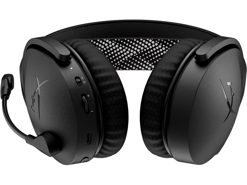 HyperX Cloud Jet Wireless Gamer headset, fekete (AJ0T1AA)