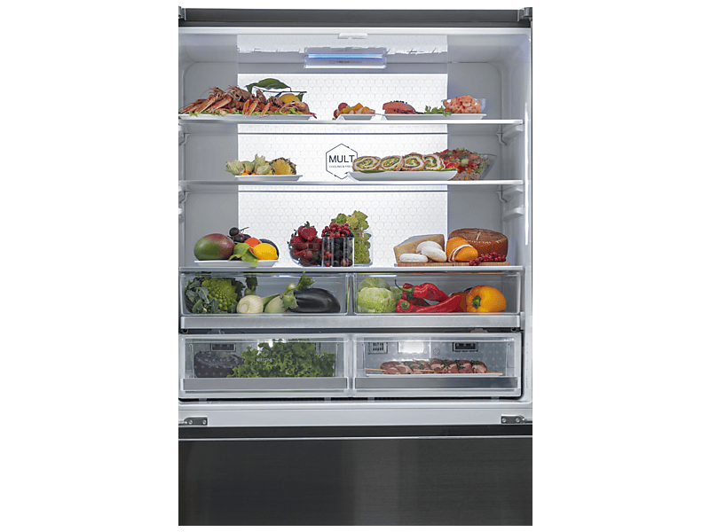 Haier HB26FSNAAA Francia ajtós hűtő