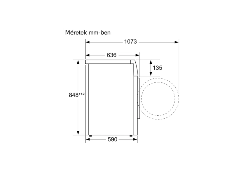 Bosch WGG24409BY Serie 6 Elöltöltős mosógép 9kg