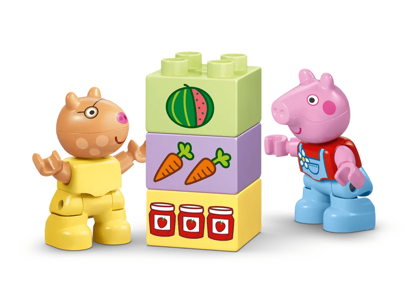 LEGO® DUPLO® Peppa malac Traktor és piac (10468)