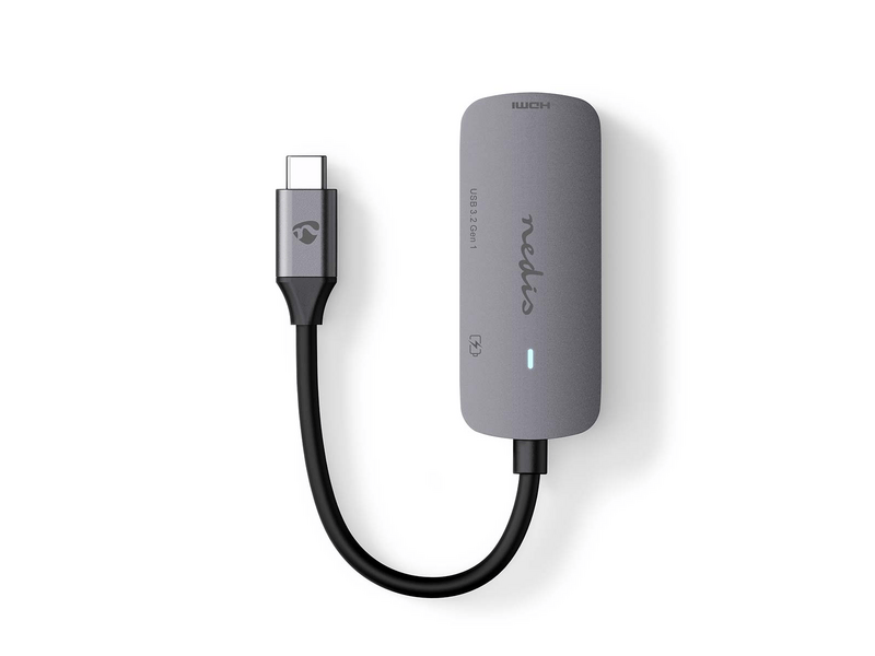 Nedis CCGB64230GY01 USB-C Többportos Adapter