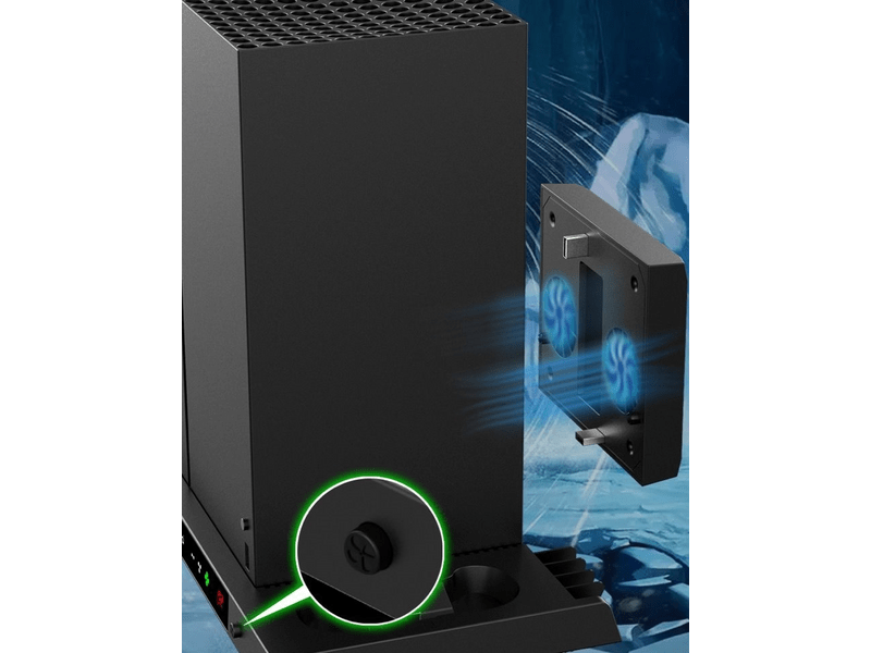 iPega PG-XBX023 Xbox X asztali tartó, hűtő