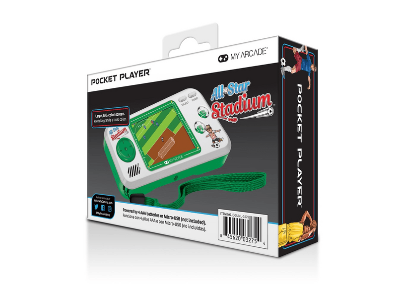 My Arcade All-Star Stadium 3in1 Pocket Player Hordozható konzol (DGUNL-3275)