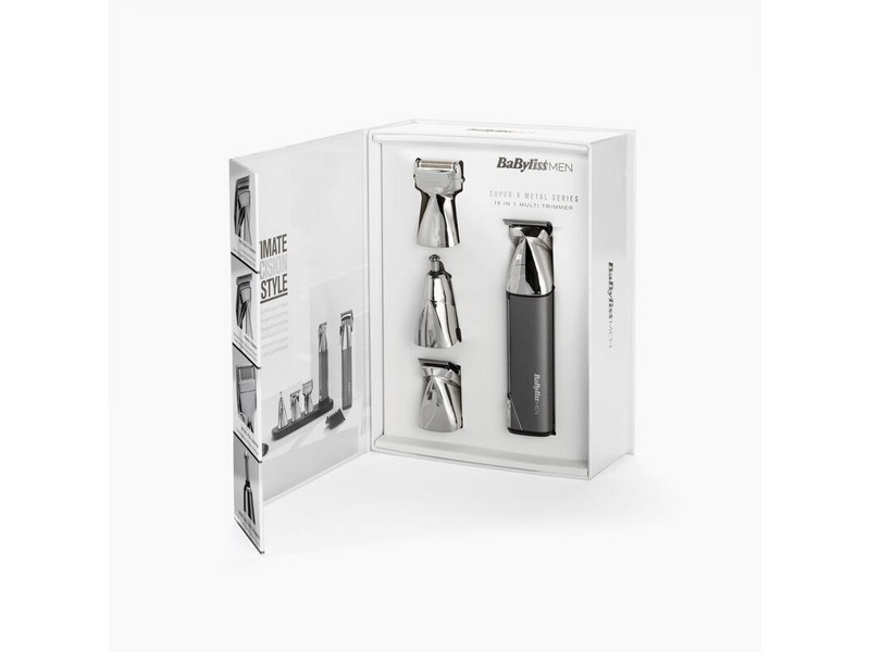 BaByliss MT996E Super-X Metal 15 u 1 set za uklanjanje dlačica s lica i tijela