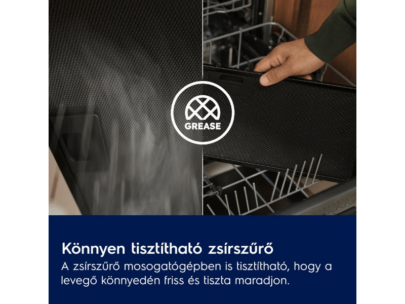 Beépíthető páraelszívó