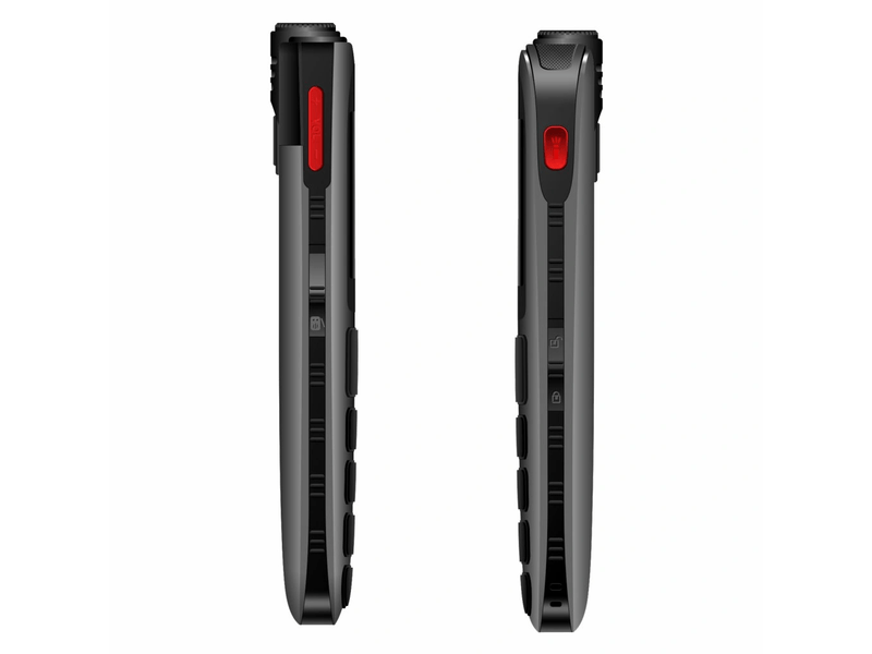 Evolveo EasyPhone FL nyomógombos mobiltelefon, ezüst (SGM EP-801-FLS)