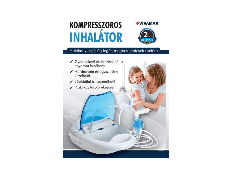 Vivamax GYV24 Kompresorski inhalator s odjeljkom za pohranu