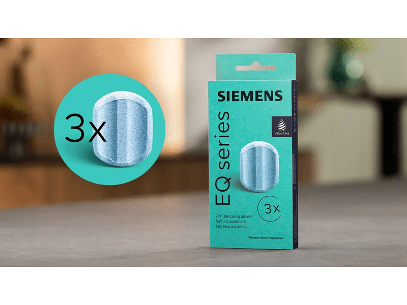 Siemens TZ80002A Vízkőtelenítő tabletta, 3db