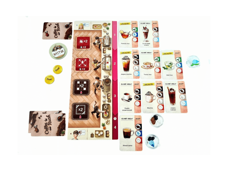 Coffee Rush társasjáték (KBG10001)