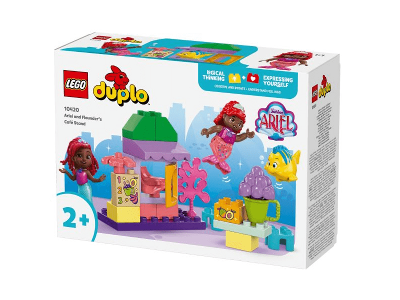 LEGO® DUPLO® Disney Ariel és Ficánka kávézója (10420)
