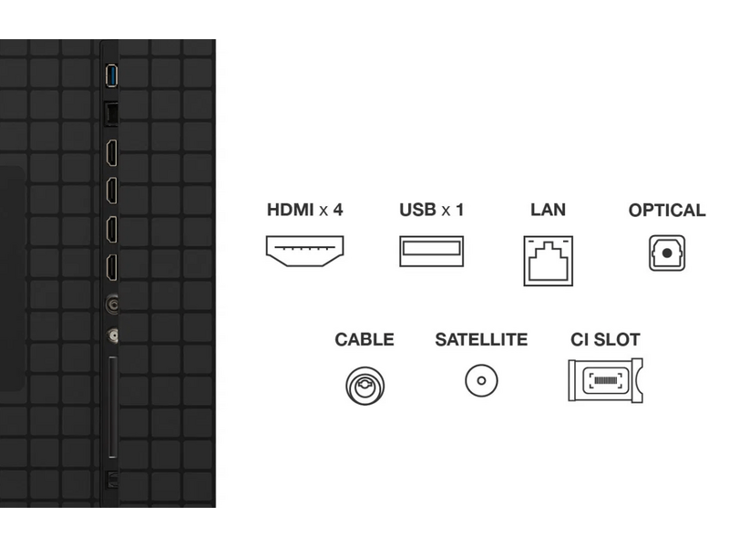 TCL 75C8K 75" 4K UHD Smart QD-MiniLED televizor