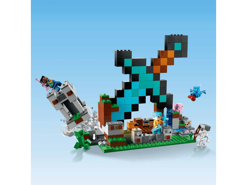 LEGO® Minecraft A kardos erődítmény (21244)