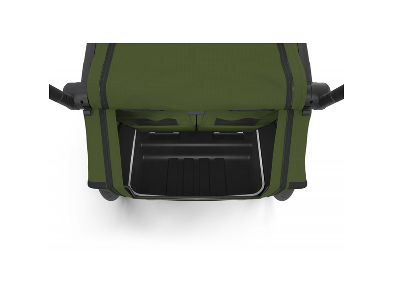 Thule Chariot Cab 2 Cypress Green multifunkciós gyermekhordozó