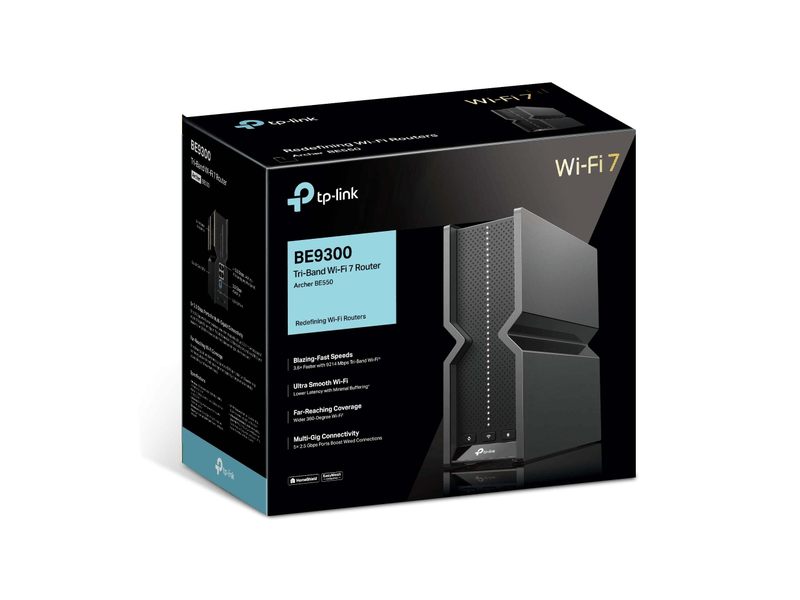BE9300 három sávos Wi-Fi 7 router