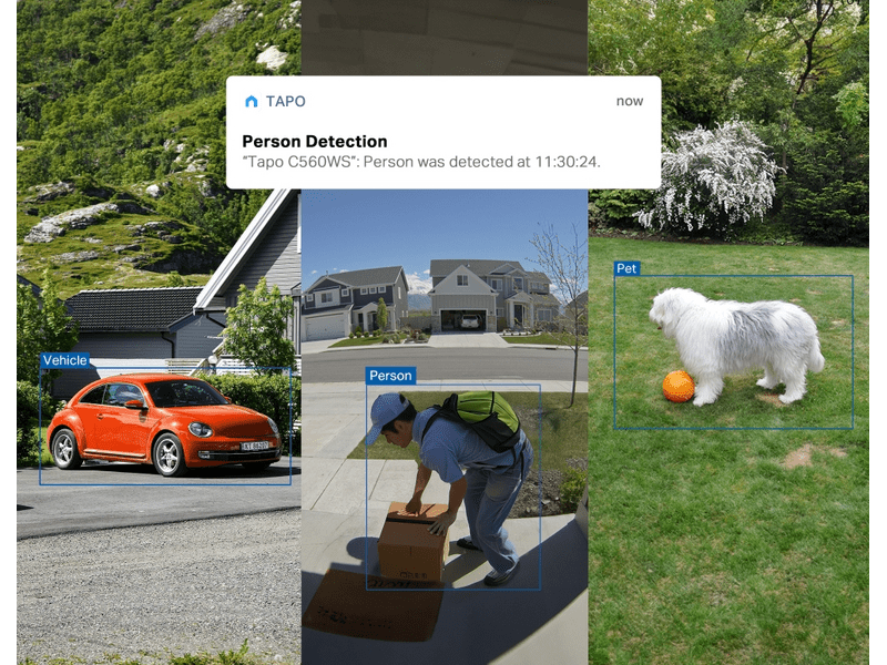 TP-Link Tapo TC46 Kültéri Wi-fi biztonsági kamera