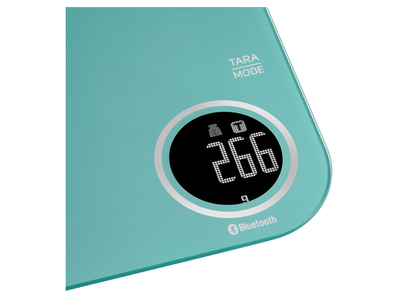 Sencor SKS 7071GR Smart konyhai mérleg, türkiz