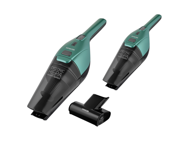Sencor SVC 0601GR Vezeték nélküli kézi porszívó, türkiz