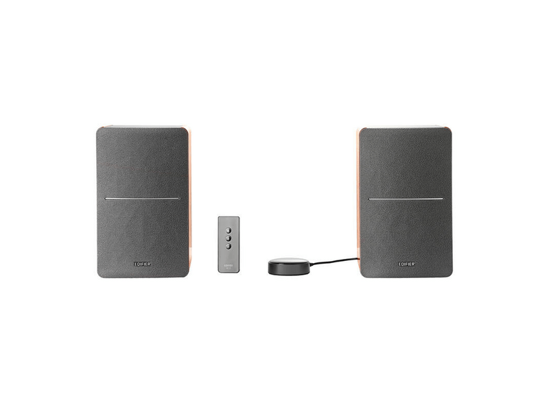 Edifier R1280T 2.0 hangszórók, WiiM Minivel