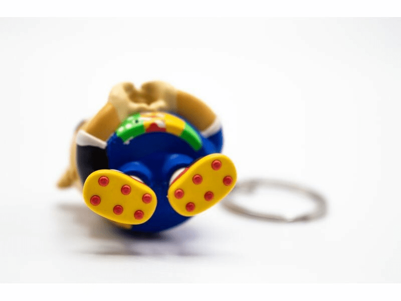 UEFA 2024 Albert kabalafigura kulcstartó