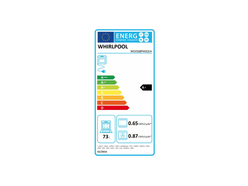Whirlpool WOI5S8PM2SEA Beépíthető sütő + Whirlpool WL S2760 BF/S Beépíthető indukciós főzőlap