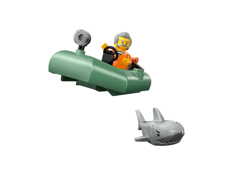 LEGO® City Üldözés rendőrségi csónakkal (60456)