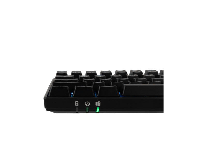 White Shark KAIKEN GK-003111 Vezeték nélküli mech. gamer billentyűzet - US