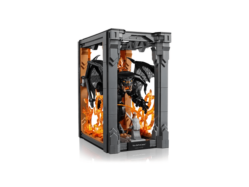 LEGO® Ikone Kutak za knjige: Gospodar prstenova: Balrog™ (10367)