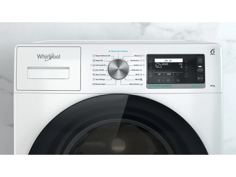 Whirlpool W7X89SILENCEEE Elöltöltős mosógép