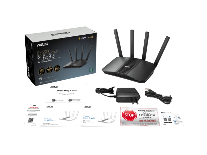 Asus RT-BE82U WiFi 7 Dual-Band Router