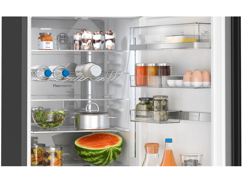 Bosch KGN39LBCF Alulfagyasztós kombinált hűtőszekrény