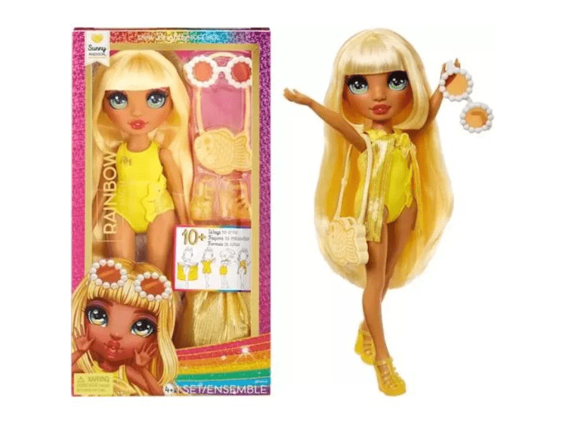 Rainbow High: Vízparti divat baba, többféle (507260)