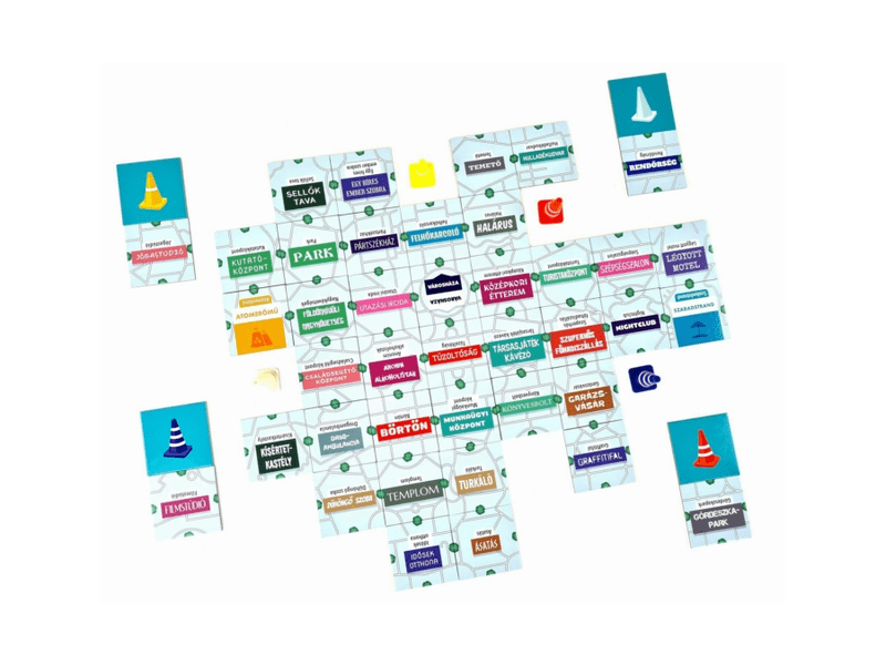 Kapocsváros társasjáték (BLU 34864)